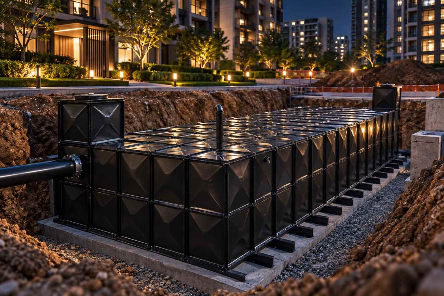 BDF Underground 20000L Water Tank