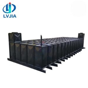 BDF Underground 20000L Water Tank — bdf water tank — full elevation of the assembled tank