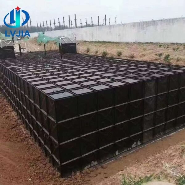 Anti-Floating BDF Underground Fire Water Tank — anti floating bdf tank — completed installation ready for commissioning