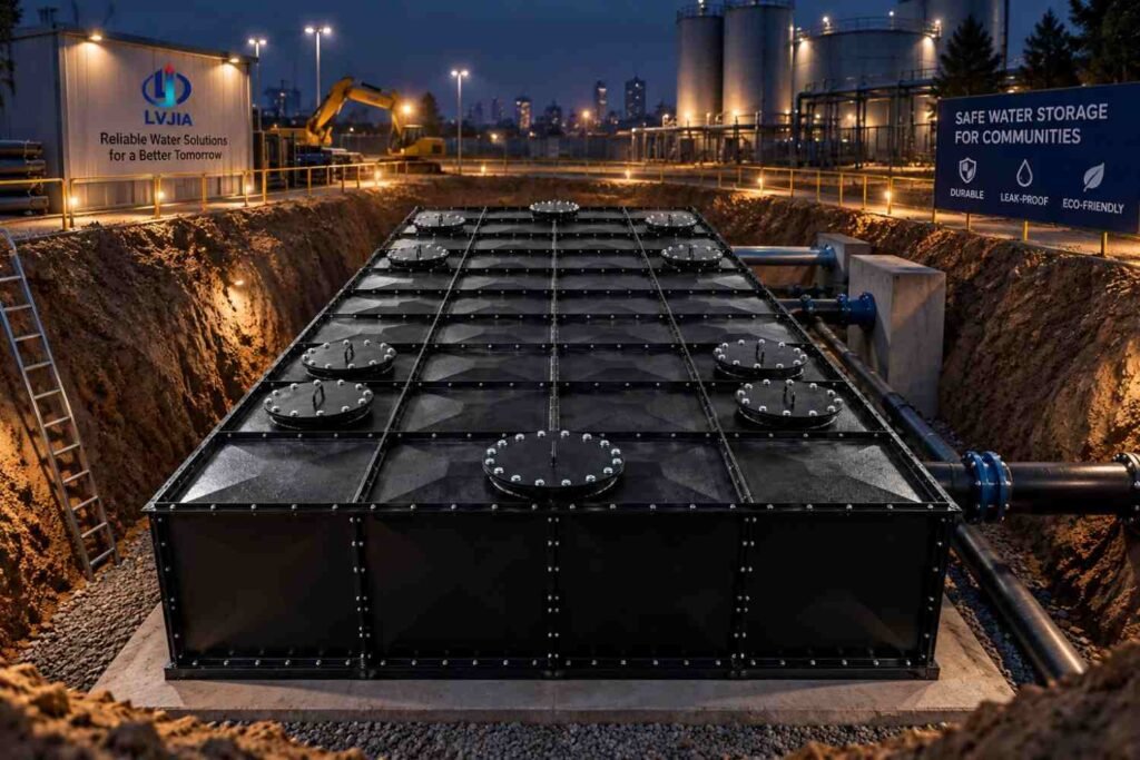 Food-Grade BDF Underground Water Tank 1000m3