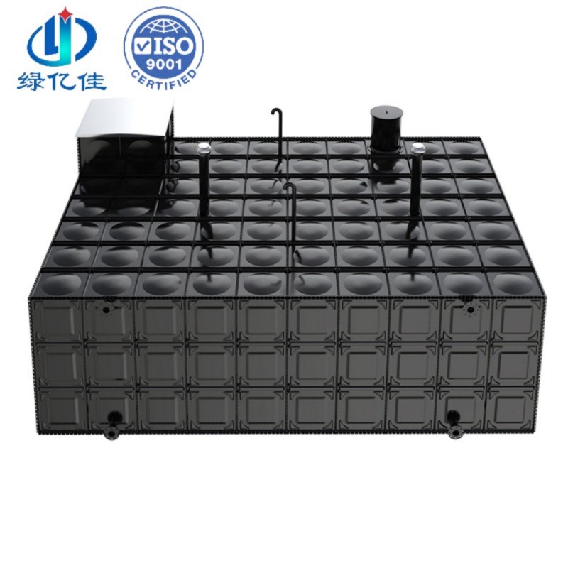 Galvanized Stainless Composite BDF Water Tank — bdf composite water tank — access hatch, vent and pipework connections