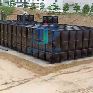 BDF Underground Irrigation Water Tank — bdf irrigation water tank — panels crated for delivery from the Dezhou factory