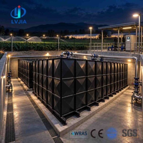 BDF Underground Irrigation Water Tank — bdf irrigation water tank — view 13 of the installation