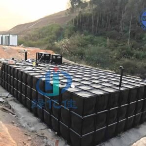 BDF Underground Landscape Water Tank — bdf landscape water tank — full elevation of the assembled tank