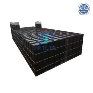 BDF Underground Pump Station Tank 1000m3 — bdf pump station tank — access hatch, vent and pipework connections