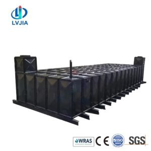 BDF Underground Pump Station Tank 1000m3 — bdf pump station tank — completed installation ready for commissioning