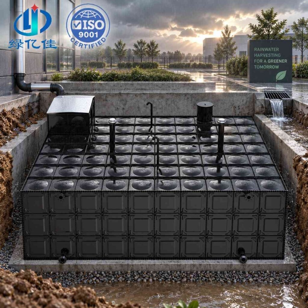 BDF Underground Fire and Rainwater Tank