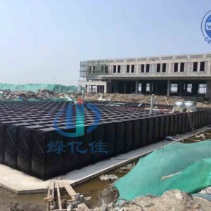 Heavy-Duty BDF Underground Fire Water Tank — bdf fire water tank — panels crated for delivery from the Dezhou factory