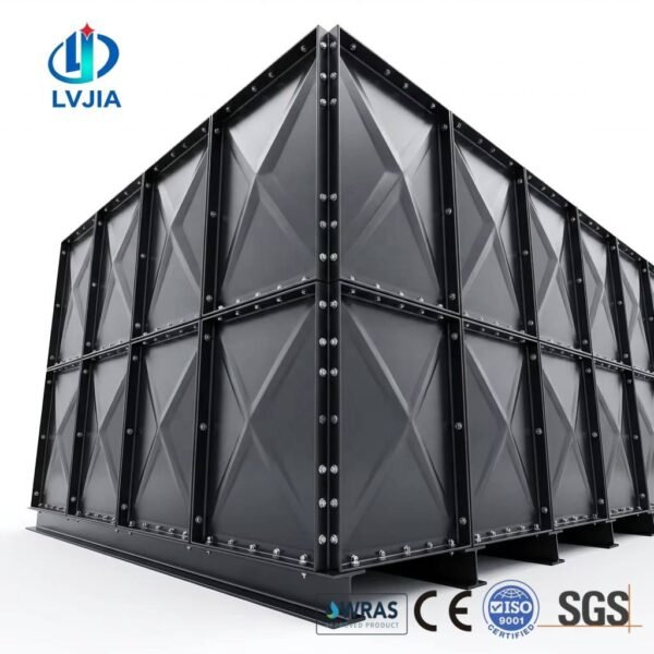 Heavy-Duty BDF Underground Fire Water Tank — bdf fire water tank — the tank in service on a working site