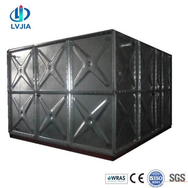 Enamel Household Water Tank, WRAS Type — enamel household water tank — access hatch, vent and pipework connections
