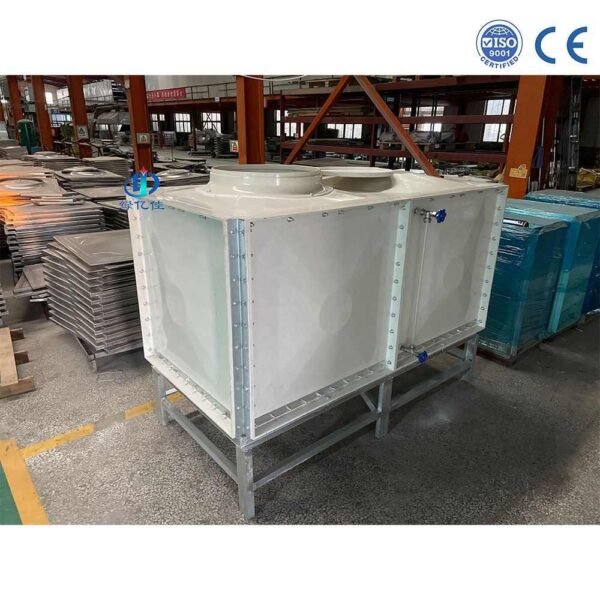 GRP Anti-Corrosion Water Tank — GRP anti corrosion water tank — full elevation of the assembled tank