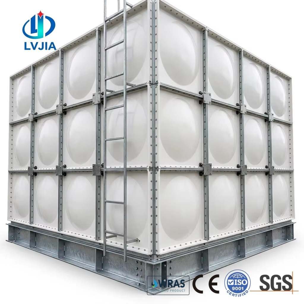 Portable GRP Water Tank for Construction