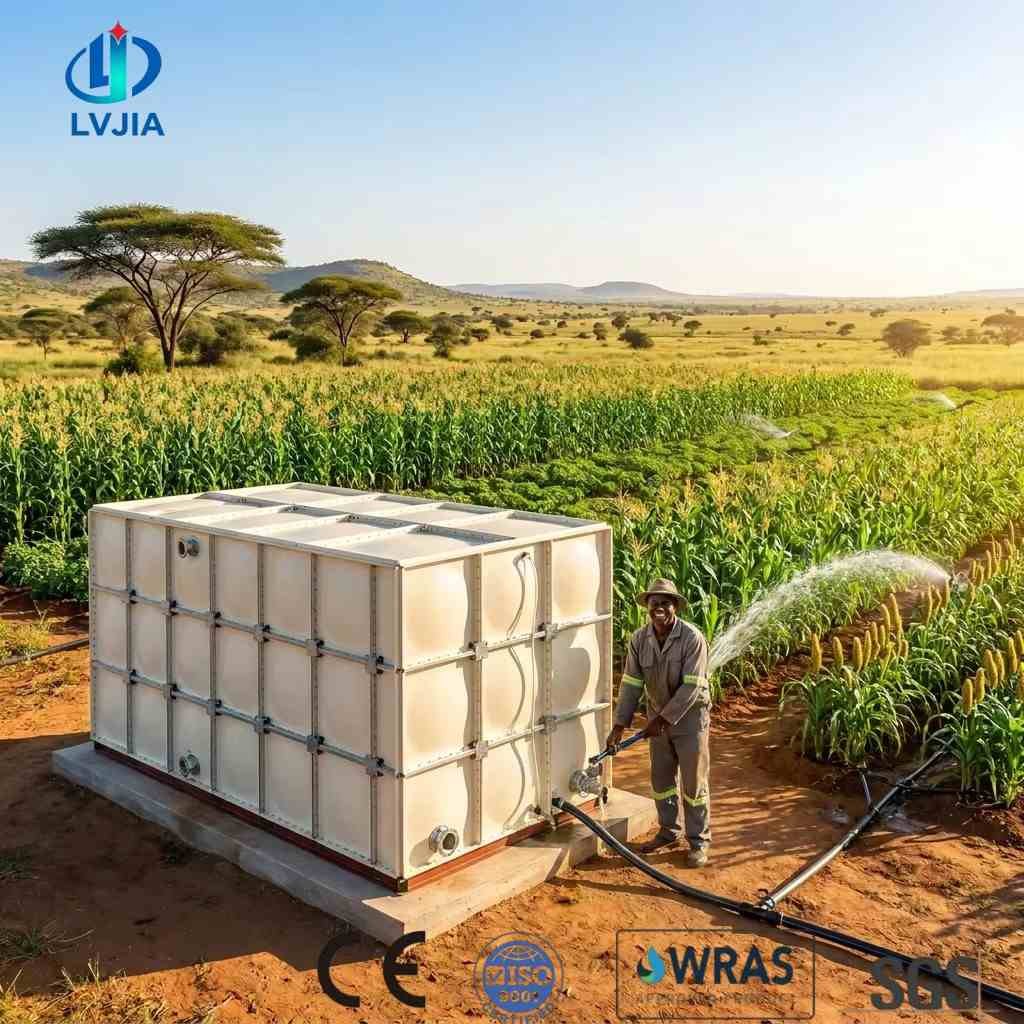 Household GRP Water Tank, Durable SMC