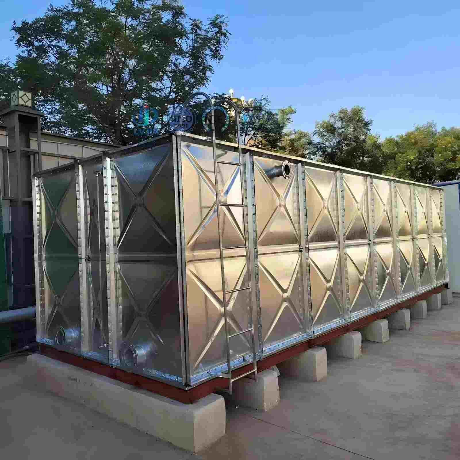 Galvanized Water Storage Tank, Drought Relief
