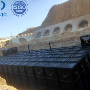 Anti-Floating BDF Underground Fire Water Tank — anti floating bdf tank — inside the assembled tank before filling