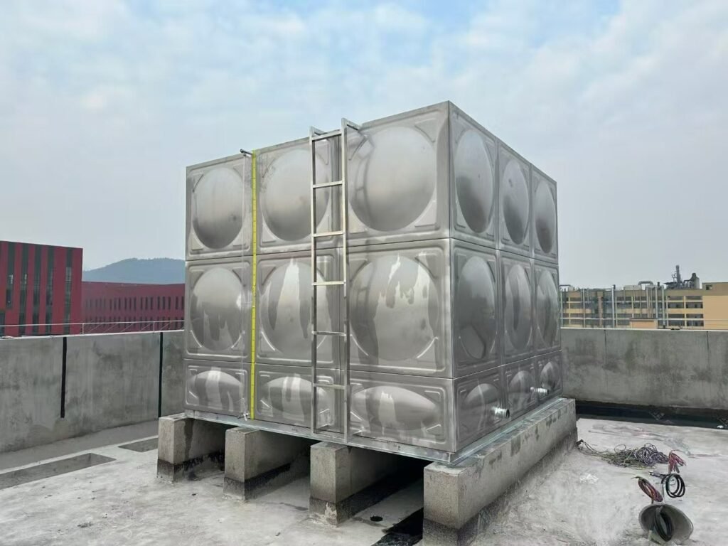 RO Water Storage Tank: A Welded 316L Design for a Bottling Line