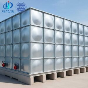 Bồn nước inox liên kết bu lông có giằng tăng cứng