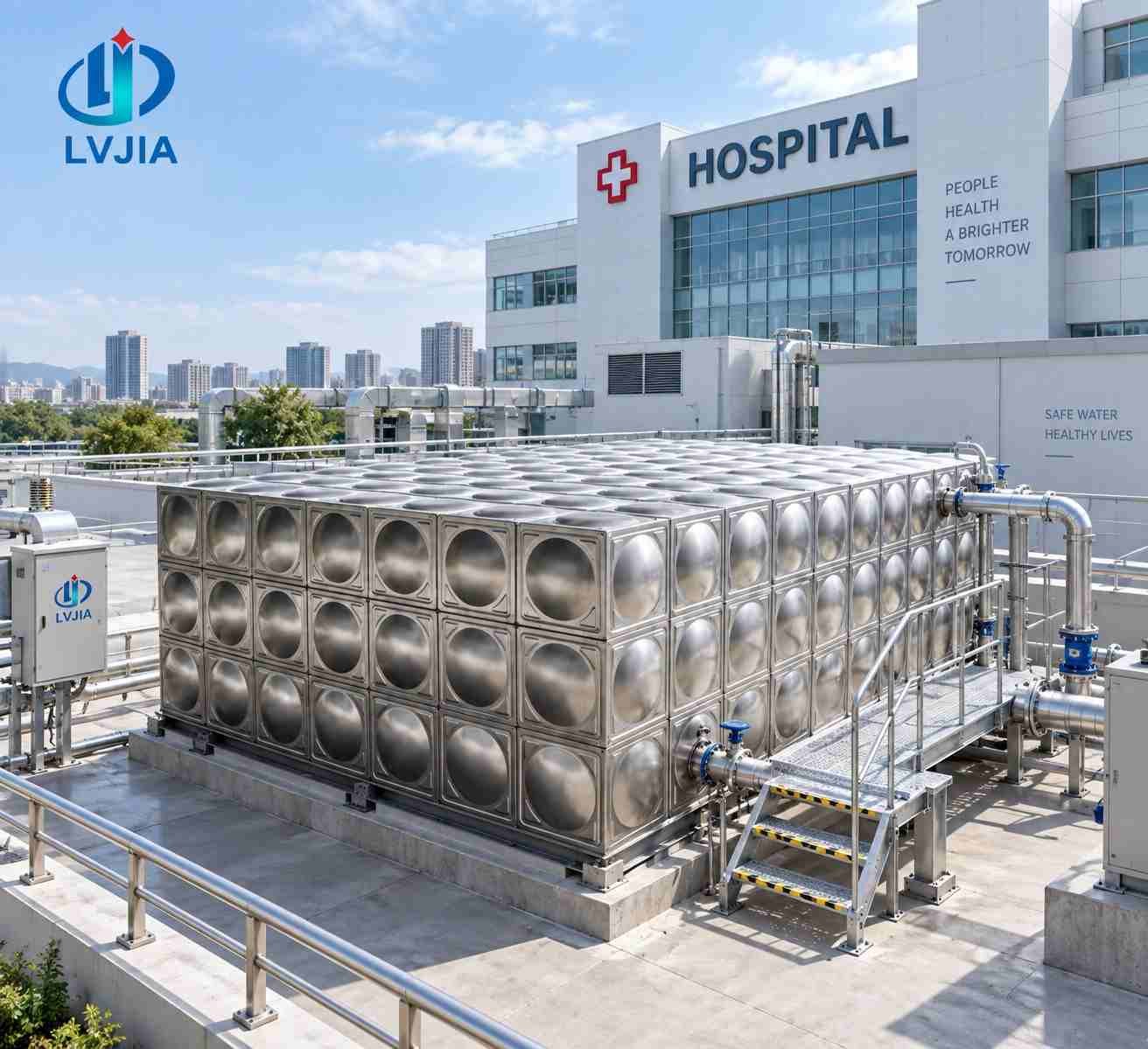 Stainless Steel Cooling Water Tank