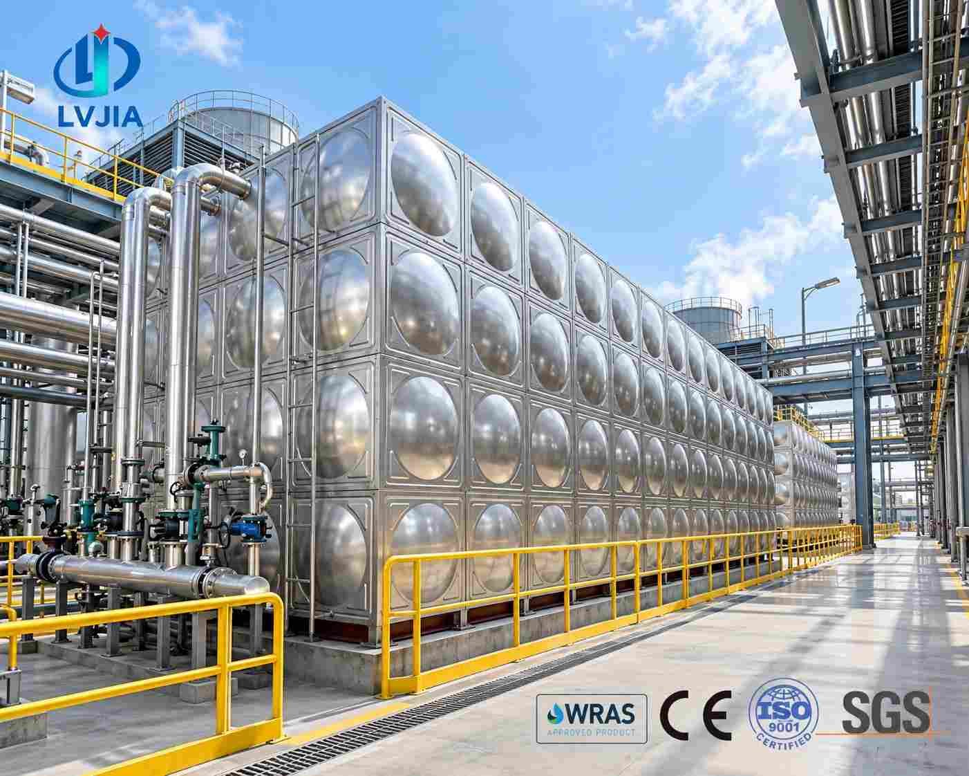 Stainless Steel 316 Water Tank, Reinforced