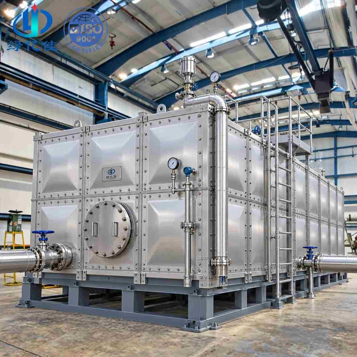 Stainless Steel 316L Water Tank, Process