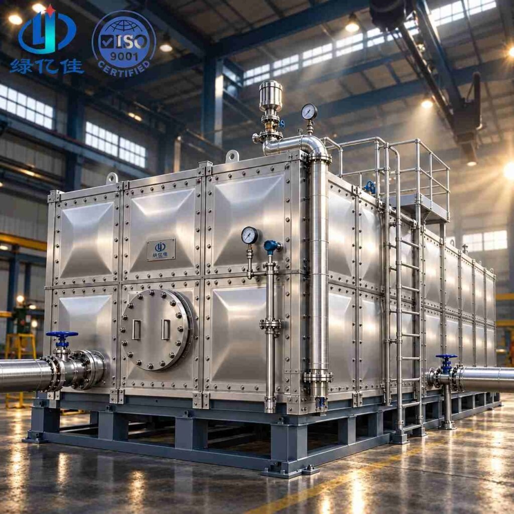 Stainless Steel 316L Water Tank, Process